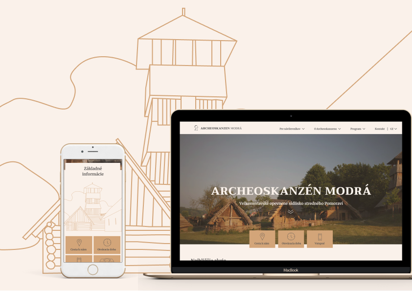 Archeoskanzén Modrá