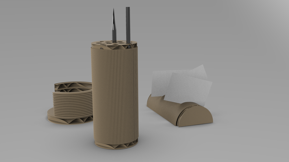 Flat pack - Desk organizers