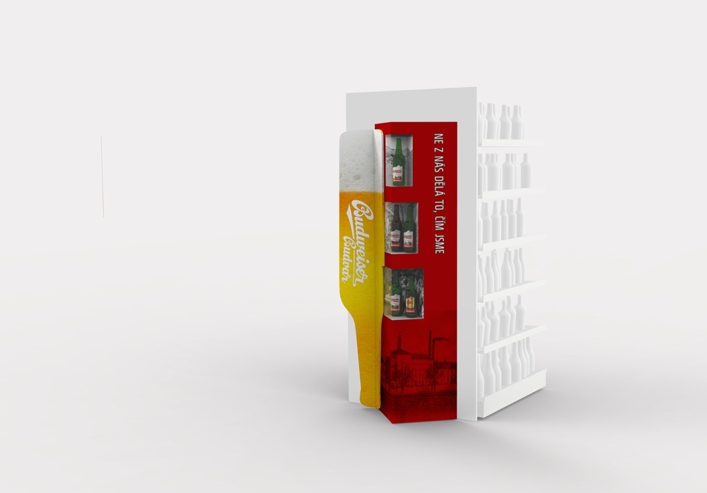 P.O.P. Budweiser Budwar