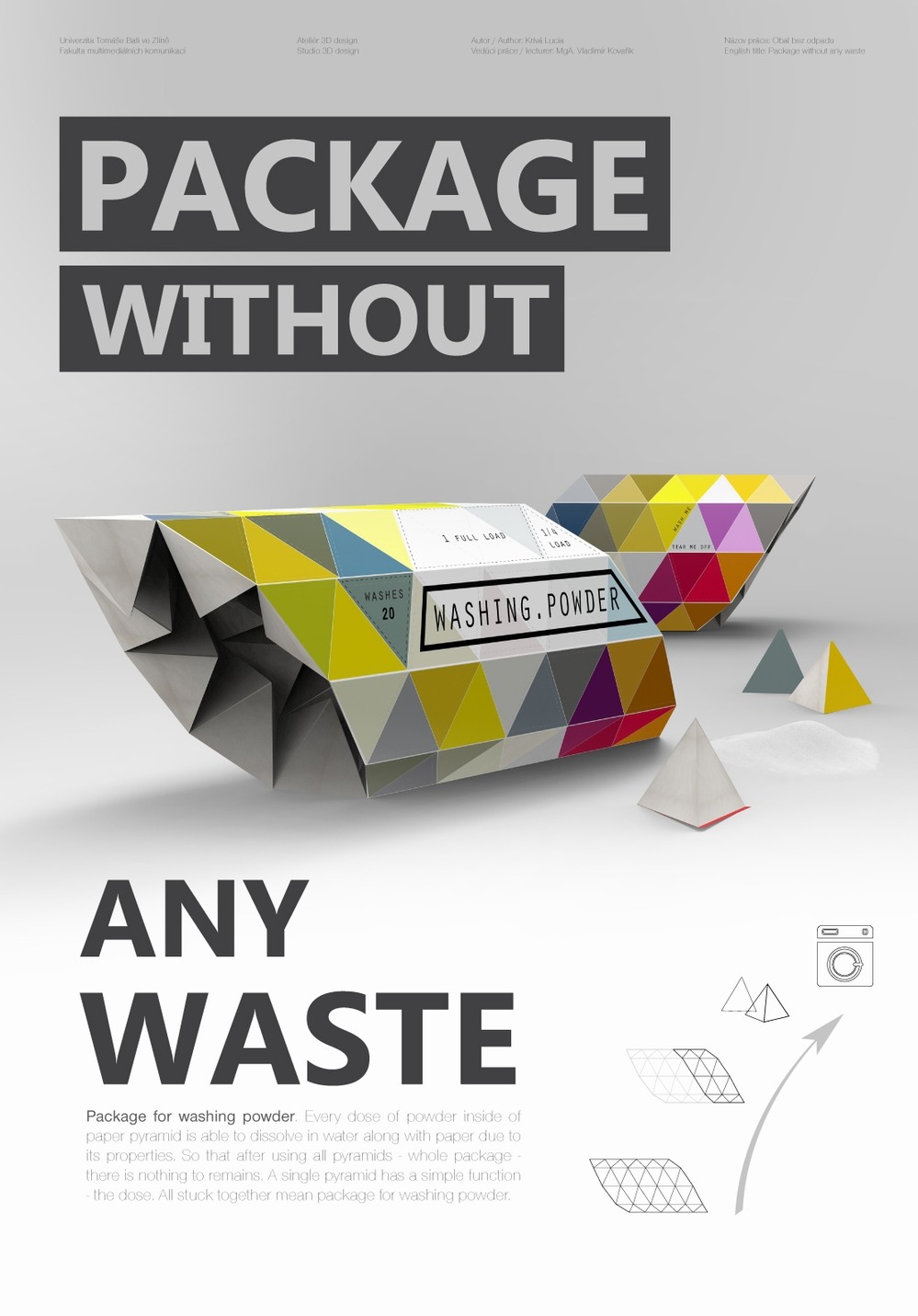 PACKAGE without any WASTE