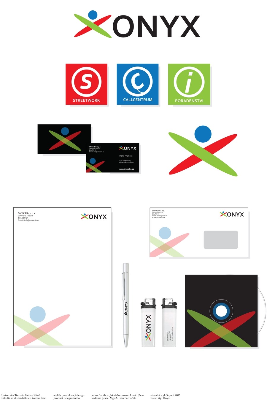 Vizuální styl ONYX Zlín