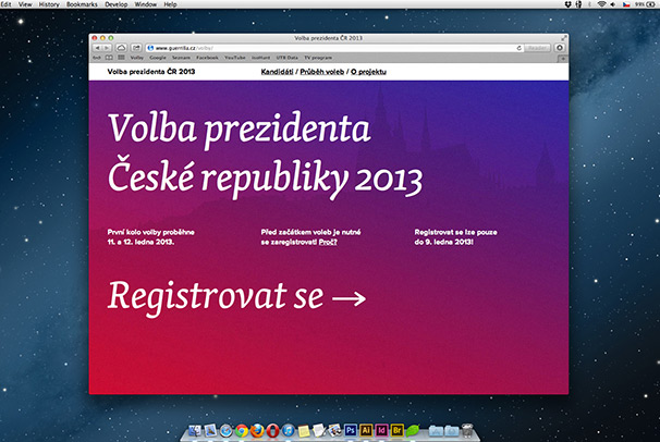 Online volba prezidenta ČR 2013 v2.0