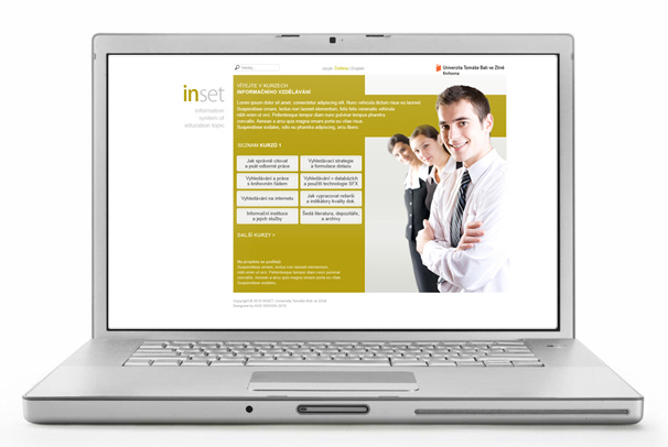 Webový informační portál knihovny UTB