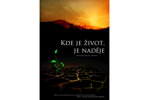 Grafický plakát "Svět po lidech"