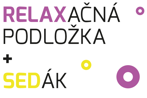 Relaxačná podložka a sedák