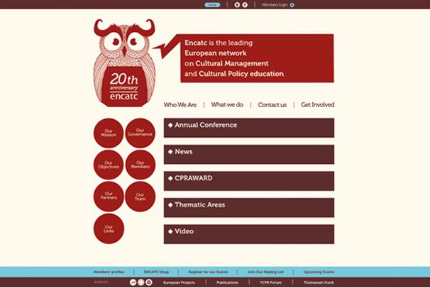 Klauzúrna práca / Výročné logo ENCATC