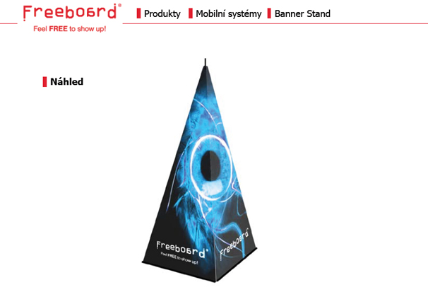 Freeboard Banner Stand