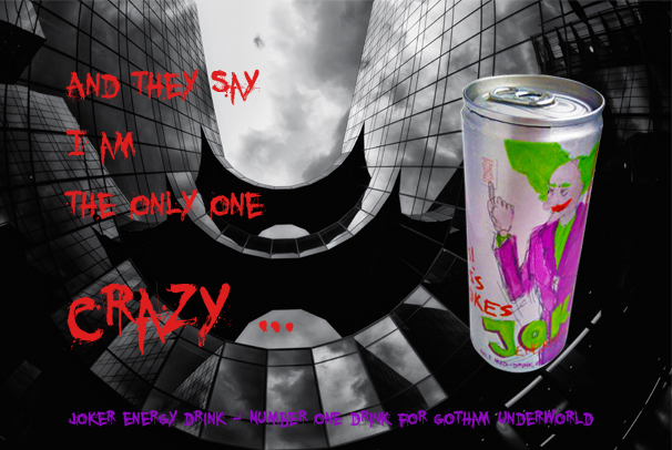 Energy drink – Superheroes/supervillains