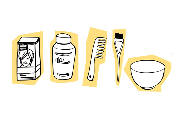 manuál jak nabarvit vlasy