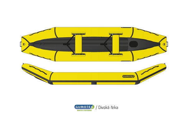 Návrh nové barevnosti člunů Gumotex