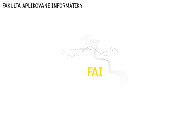 grafický prvek pro Univerzitu Tomáše Bati