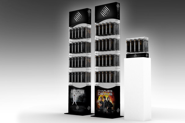 Sada POP materiálů pro prodej DVD