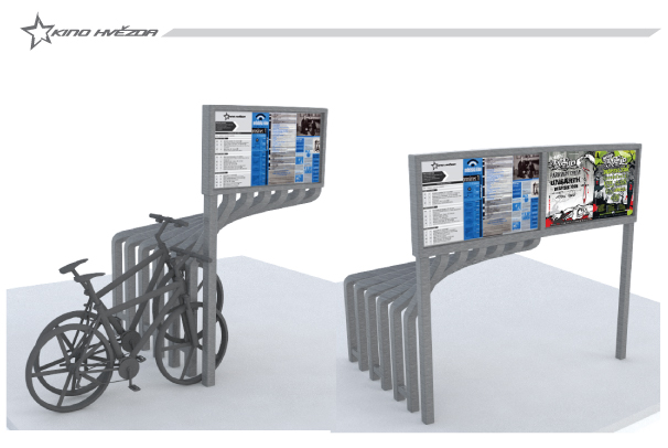 Stojan na kola_kino hvězda