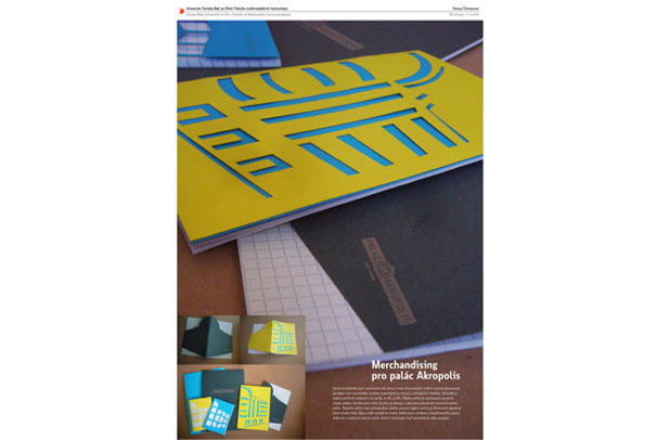 reklamní předměty pro palác Akropolis
