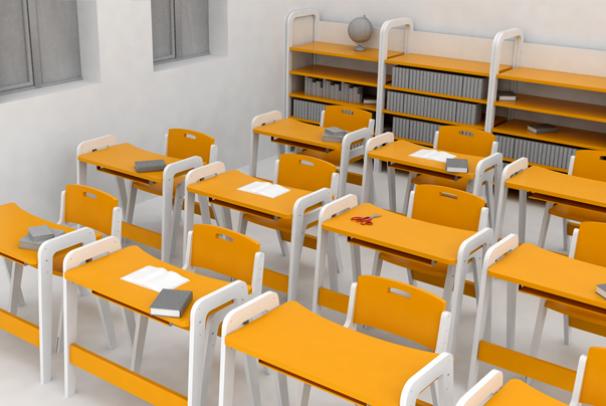 Kolekce nábytku do škol