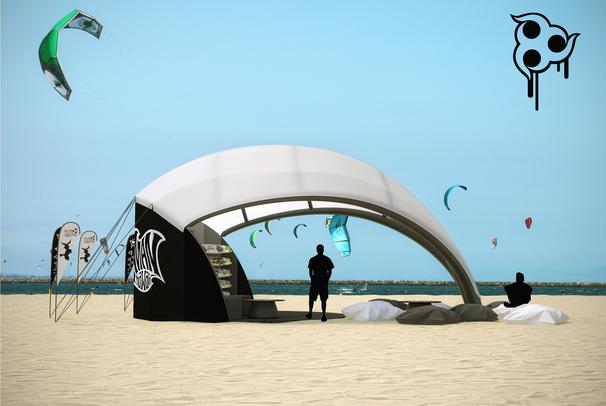 BP - Mobilní prodejní stánek pro Wainman Hawaii