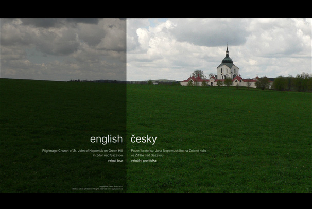 Virtuální prohlídka kostela sv. Jana Nepomuckého na Zelené hoře ve Žďáře nad Sázavou