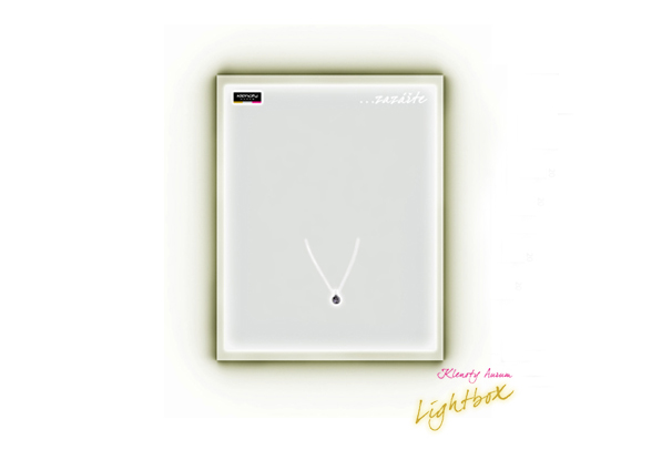 Lightbox pre značku Crystal Aurum (zadanie firmy Dekor)