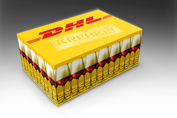Krabice na křehké zboží pro DHL