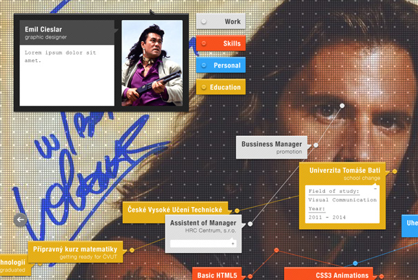 Interaktivní životopis