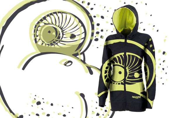 nugget-potisky na trička