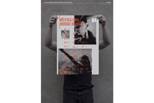 plakát/program městská kina Uherské Hradiště