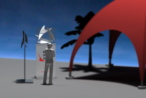 Mystic floating display