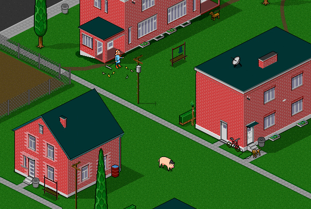 plakát města Zlín - pixelart