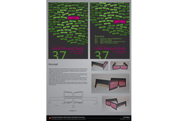 Jednotný vizuální styl 37. ročníku Letní filmové školy