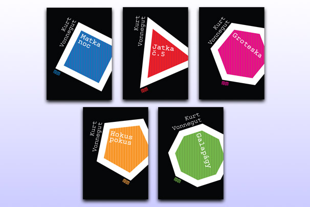 návrh obálek knižní edice