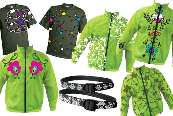 Návrh potisku na oblečení pro Nugget