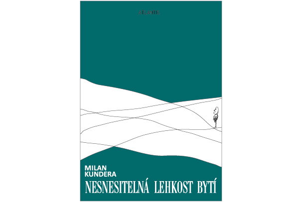 Přebaly na knihy Milana Kundery