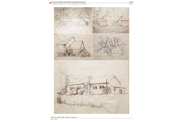 Plenér Strměchy 2009 - kresby