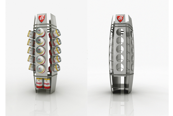 P. O. P. display - podlahovy stojan