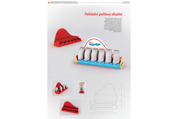 klazurní práce letní semestr 2011-pokladní pultový display