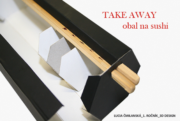 Take away obal na sushi