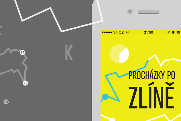 Aplikace průvodce po Zlíně