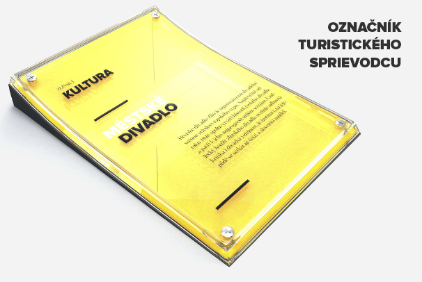 Turistický označník mesta Zlín