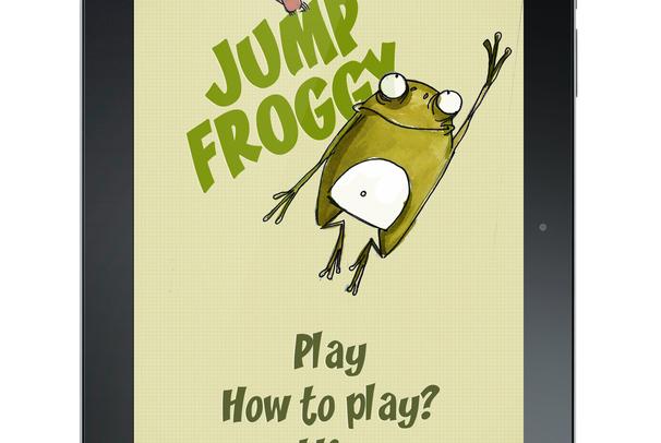 aplikace stolní hra - žabky