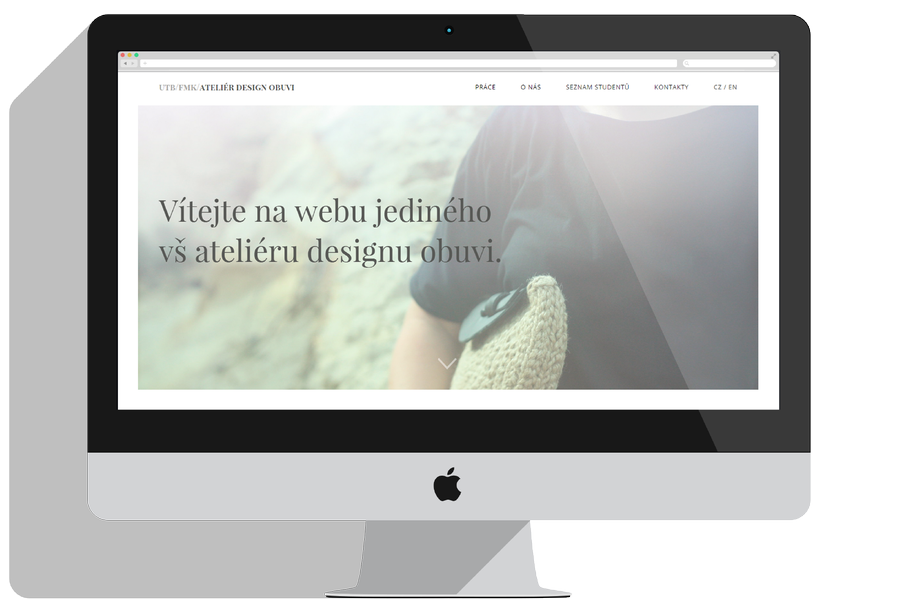 Web Ateliéru designu obuvi
