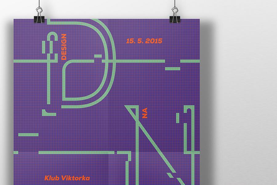 vizuální styl konference Design na hranici 2015