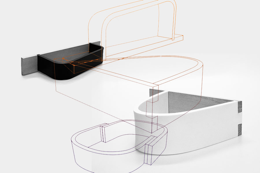 Corian&Wood_materiálová skúška k bakalárskej práci