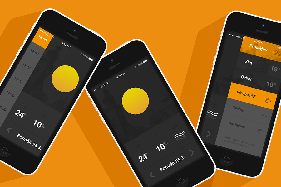 Aplikace pro počasí