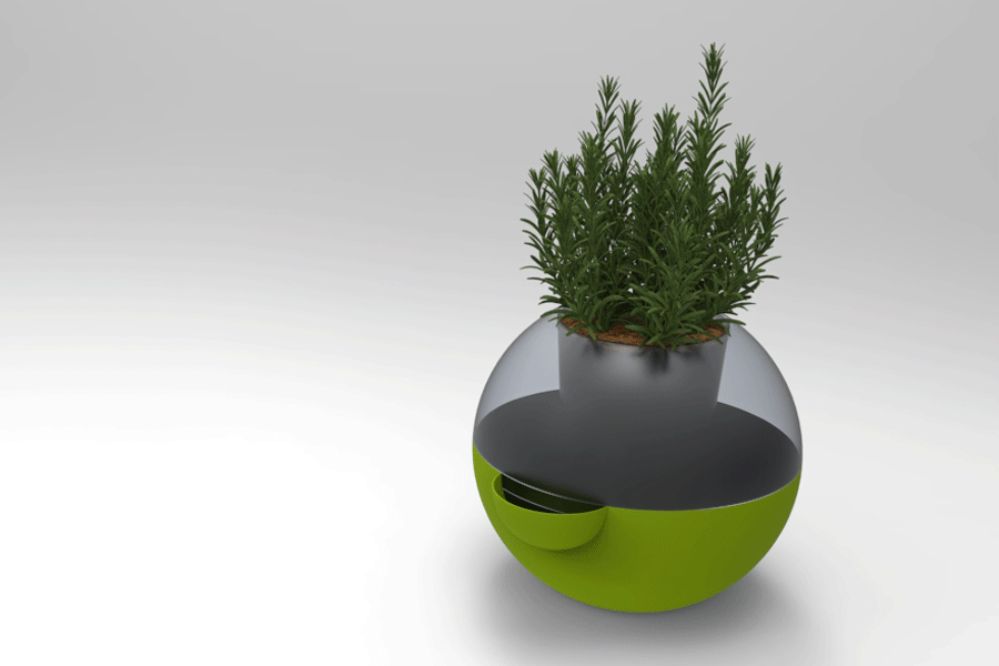 Samozavlažovací květináč