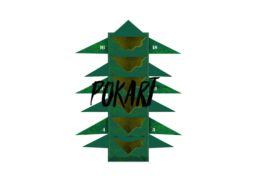 Pokart- adventný kalendár