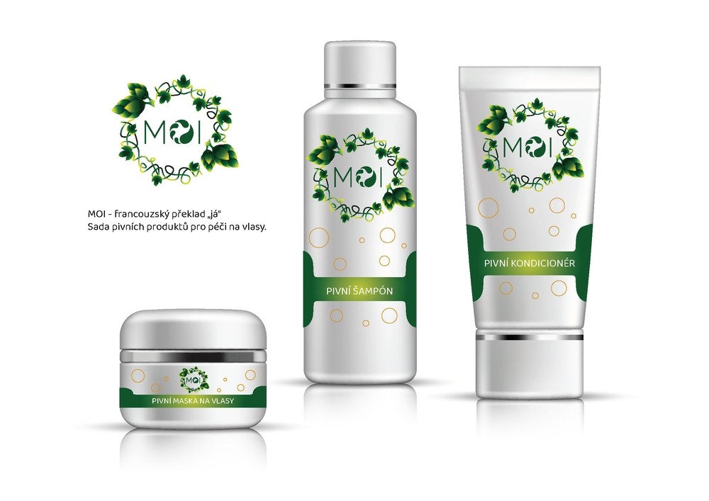 Návrh obalu pro pivní kosmetiku
