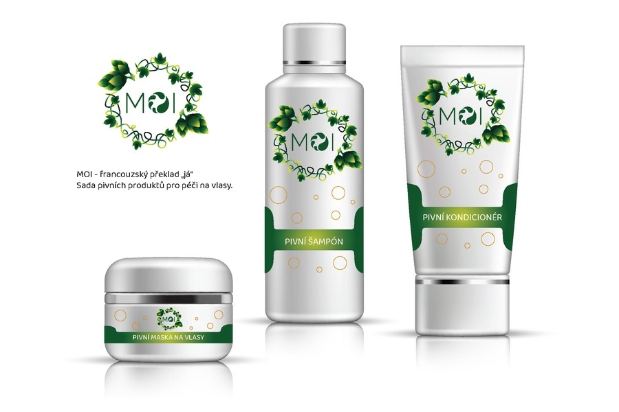 Návrh obalu pro pivní kosmetiku