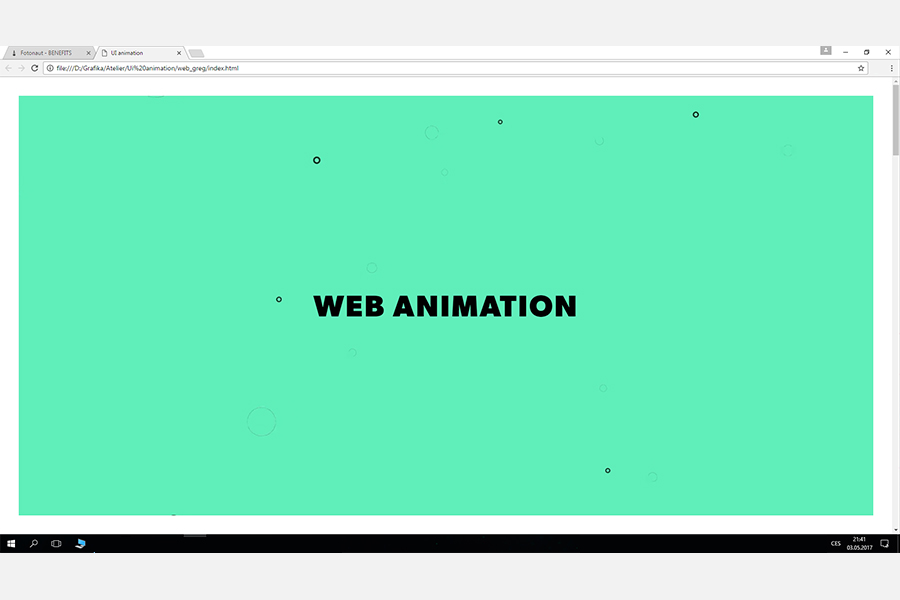 Web animation techniques