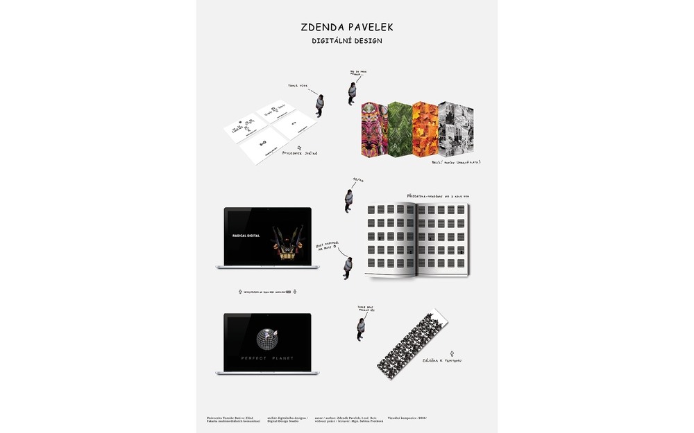 Práce vizuální kompozice 