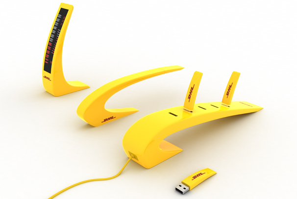 Reklamní předměty DHL